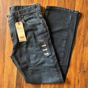 NWT Levi's Men's Blue 569 Loose Straight Jeans 34x34